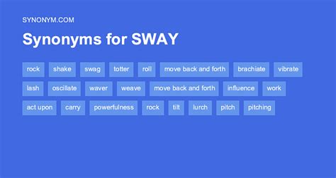 sway synonym